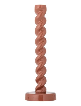 Bloomingville Diza Candle Holder - Brown - Ø 10 CM