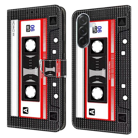 Til Samsung Galaxy A36 5G Wallet Case Mønsterprint Støtte Læder Flip Telefon Cover [DB]