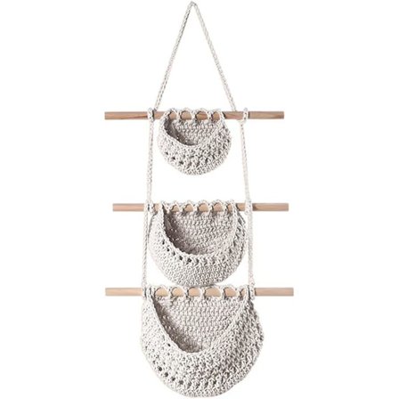 Makramé vægophæng Boho vægdekoration, Makramé vægdekoration, Boho Ta