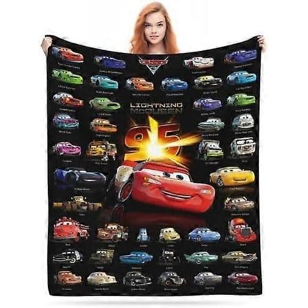 Bilfilt Lätt Mikrofiber Pläd Filt Ultra Mjuk Varm Mysig för Soffa Bäddsoffa Sängkläder Alla Säsonger 127x102 cm (FMY)