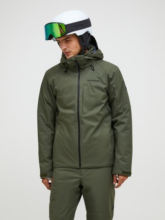 Peak Performance - Maroon HIPE 2L Insulated Shell Jacket Men