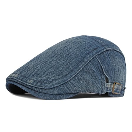 Unisex Denim Newsboy Hattar Driving Basser Hat