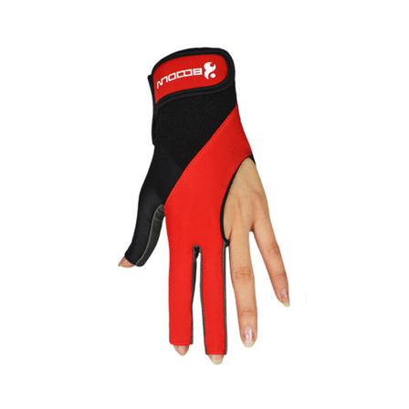 Boodun Anti-slip Sports Cue Biljard Pool Ball Handskar Tre