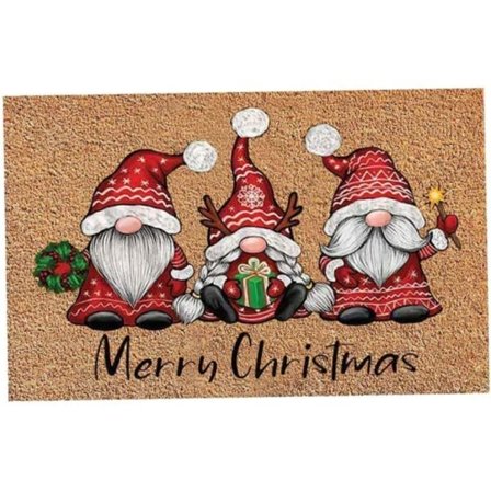 Julepynt, Julematter Juledekorativ Matte Dørmatte Sunmostar