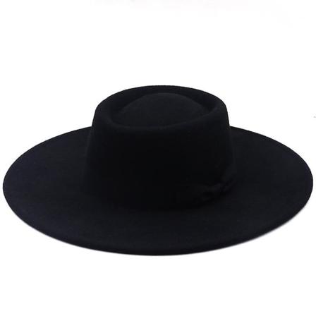 Stor brem britisk stil vintage kirkehatter høst vinter solid