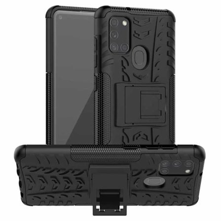 Samsung A21s stødsikkert cover med Support Active