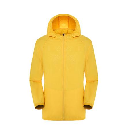 Unisex Vindtät Jacka Front Dragkedja Design Regntät Soltät