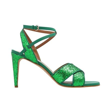 Red(V), High Heel Sandals Groen, Dames, Maat:38 EU