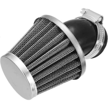 Luftfilter Svart Kompatibel med 50 110 125 140Cc Pit Dirt Bike Motorcykel Atv Scooter (35mm 48mm)