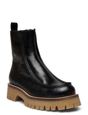 Boots Shoes Boots Ankle Boots Ankle Boot - Flat Svart Billi Bi*Betinget Tilbud