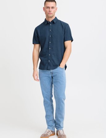 Blend Bhbobby Shirt Ss - Navy - M
