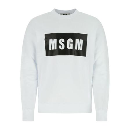Msgm Sweatshirt Hvid, Herre Sweatshirts