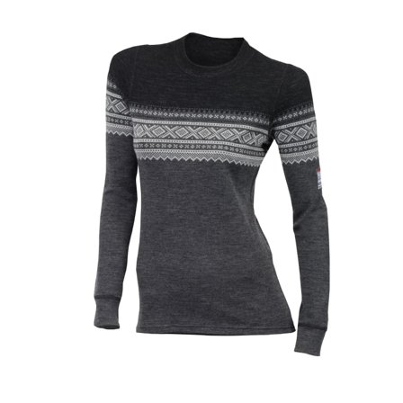 Aclima De Marius Crew Neck Woman Women base layer tops Grey S