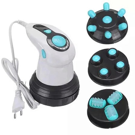 Elektrisk Kroppsslankande Massager Handhållen Infraröd Massage Anti Cellulite Massager för Arm Ben Höft F