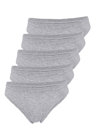 JBS of Denmark Bambu Stringtrosa, Fsc Badkläder Dam Grå L