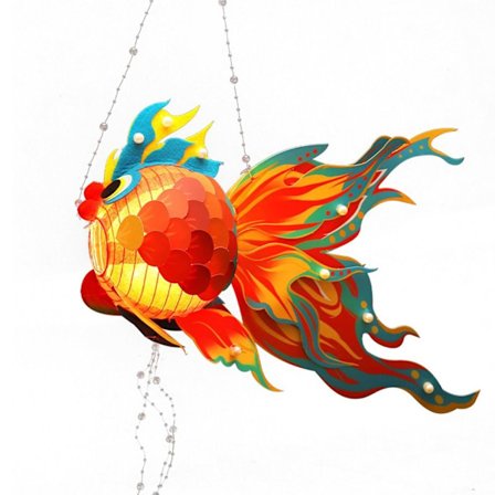 Koi Fish Lantern Glow Lantern L1 1