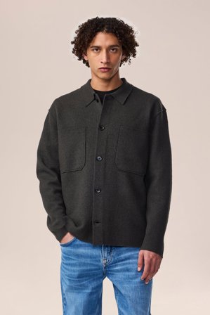 NN.07 Jonas 6398 Overshirt Male Wool