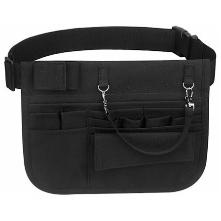 Medisinsk oppbevaringsveske Sykepleieveske Multifunksjonell sykepleieveske Svart