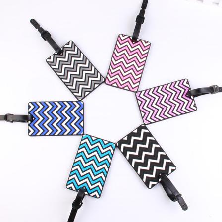 Bagasjemerker, 6 deler Bagasjemerker PVC Bagasjemerker, reisedress