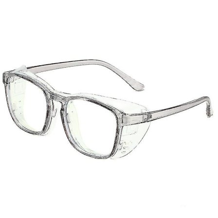 Fugtighedskammer Briller Anti Tørre Øjne Mænd Kvinder Anti Pollen Lysblokerende Briller Gafas Para Ojo Seco Bjl (FMY)