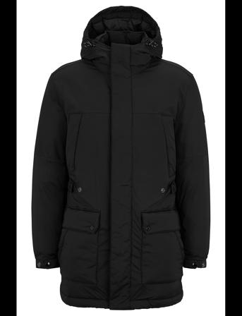 Camiano Parka Jakke Sort BOSS