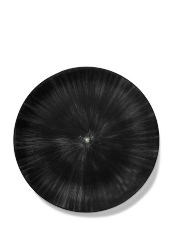 Plate Dé Home Tableware Plates Dinner Plates Svart Serax*Betinget Tilbud