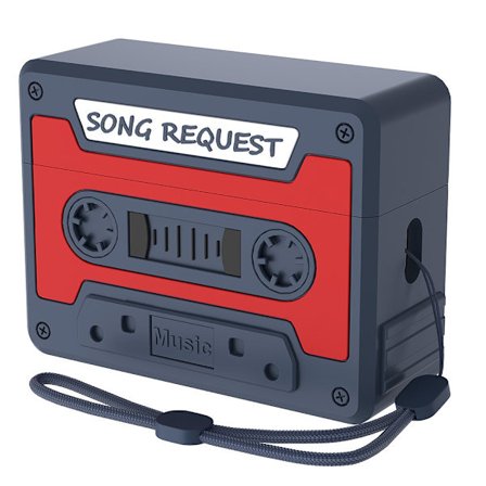 iPhone AirPods 4, Bluetooth mjukt skal hörlursfodral, silikon skyddsfodral, blå