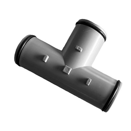 Pool T-koppling för Estway 1-1/4 tum vattenslang Ersättningsadapter Simbassäng Rak Koppling Reparationsdelar