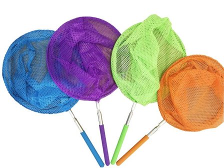 Håv med teleskop 38-87 cm - Lyreco - Skola och förskola - Lekmaterial - Sandlek och vattenlek