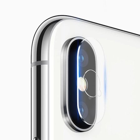 3-PACK iPhone X/XS Kameralinsskydd Standard HD