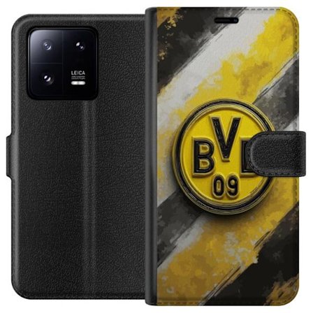 Kompatibel Tegnebogsetui til Xiaomi Xiaomi 13 Pro Farverigt abstrakt puslespillsmønster, der symboliserer fællesskab, mangfoldighed og kreativitet i