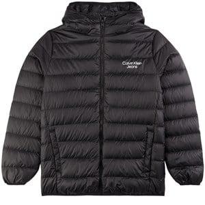 Kids - Calvin Klein Jeans Branded Down Jacket Black 14 Years - Coats and jackets - 14 years - Black