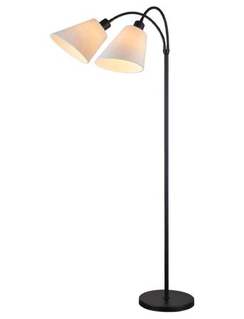 Towercut Home Lighting Lamps Floor Lamps Svart Halo Design