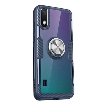 Robust Skyddsskal med Ringhållare - Samsung Galaxy A10