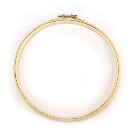 Träbroderibåge ø 25 cm