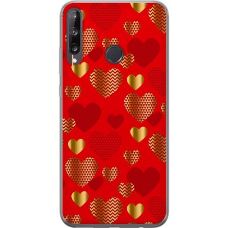 Yhteensopiva Puhelinkuori Huawei Huawei P40 lite E GoldenHearts