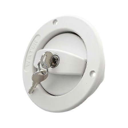 Husvagnstillbehör RV Modifierad Gravityvatteninlopp med Låsnyckel Vattentank Inlopplucka Trailer RV