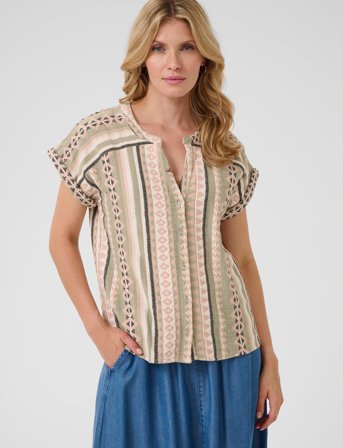 Cream Crsola Blouse - Beige - 38