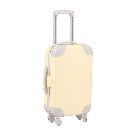 Plastik Kuffert Legetøj Bagage Legetøj Dukke Tilbehør 3d Rejse Tog