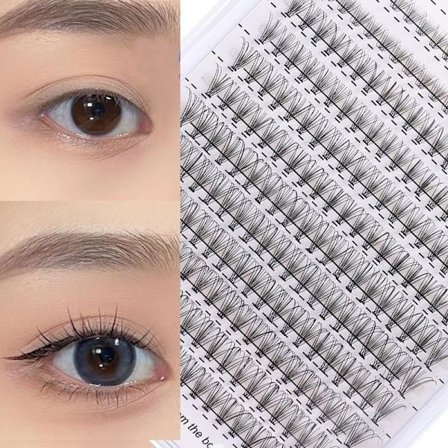 Individuella Lösögonfransar - Natural Look Volume Lash - 40 st