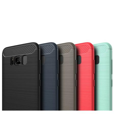 Skalo Samsung S8 Armor Carbon Stöttåligt Tpu-skal - Fler Färger Svart