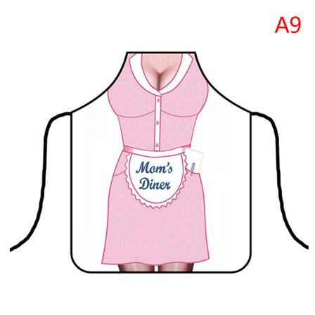 1 Stk Kjøkken Sexy Forkle Kvinne Morsom Matlaging Bake Party Cleanin