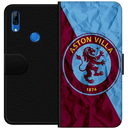 Yhteensopiva Lompakkokotelo Huawei P Smart Z Aston Villa emblem