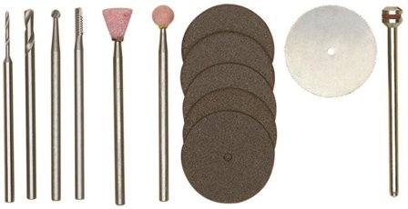 Proxxon 28910 Byggset till fräsar, 13 delar, Maskintillbehör & förbrukning