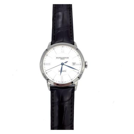 Baume et Mercier Watches vit, Dam Klockor, Dam, Storlek: ONE SIZE