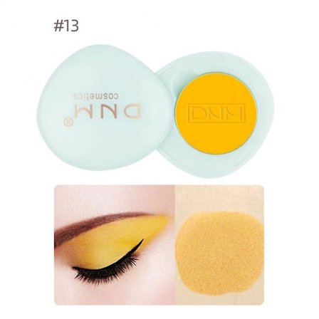 Dnm 30 farver Monokrom Øjenskygge Palet Perlemor Matte Glitrende Pudder Lysnende Reparerende Silkeorm Jord Øjenskygge