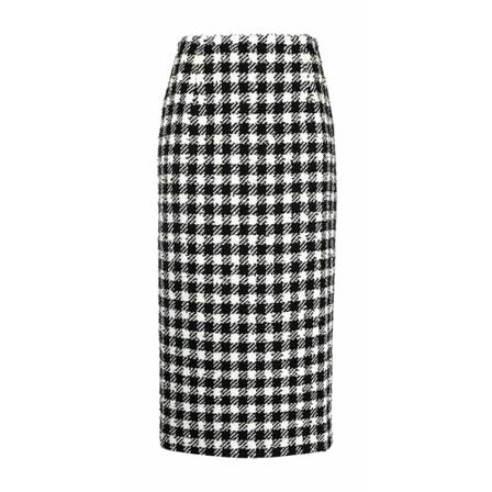 Alessandra Rich Midi Skirts Sort, Dame