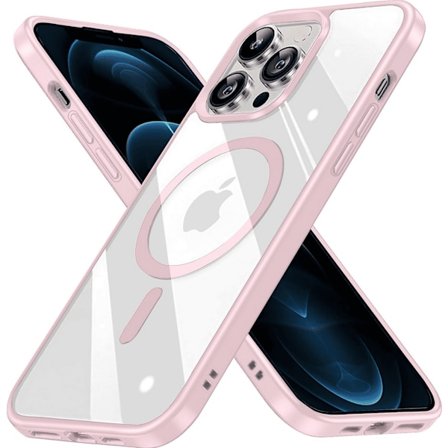 Skal magsafe för iPhone 12 Pro Max Rosa