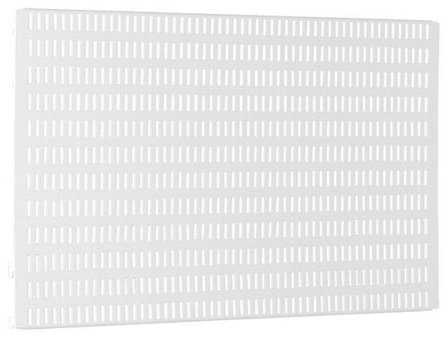 Elfa 478310 Bagplade hvid 598x15x382 mm, Garageindretning & opbevaring