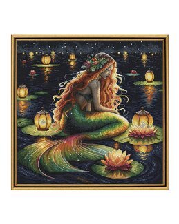 Stickpackung Bild Zuflucht der Meerjungfrau - AVA Stitch